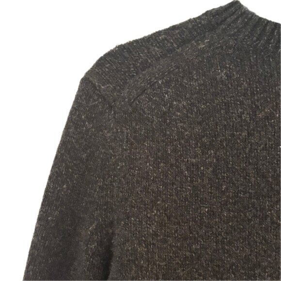 Theory Tweed Knit Pullover Top, Midweight Sweater, Crew Neck, Long Sleeve Sz S - Picture 5 of 12